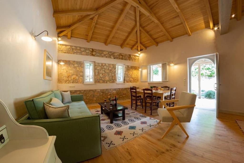 Villa Avli - Tranquil Stonehouse In Lefkada Alexandros Exterior foto