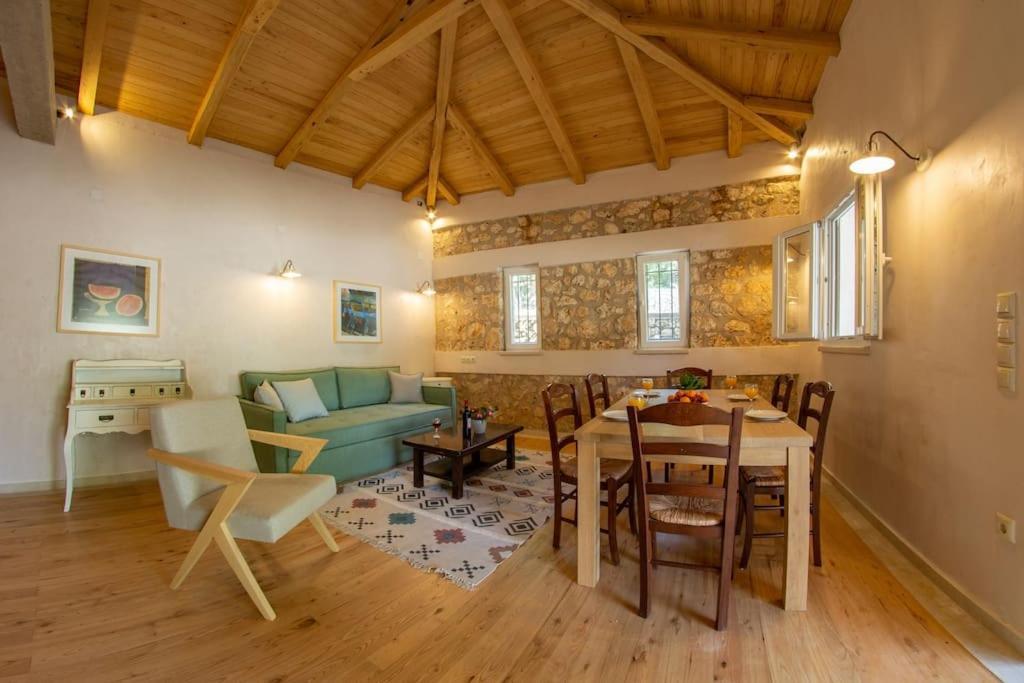 Villa Avli - Tranquil Stonehouse In Lefkada Alexandros Exterior foto